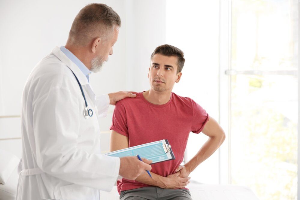 consulting a doctor with prostate